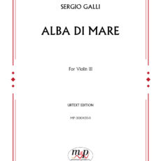 Alba di mare_Violin III