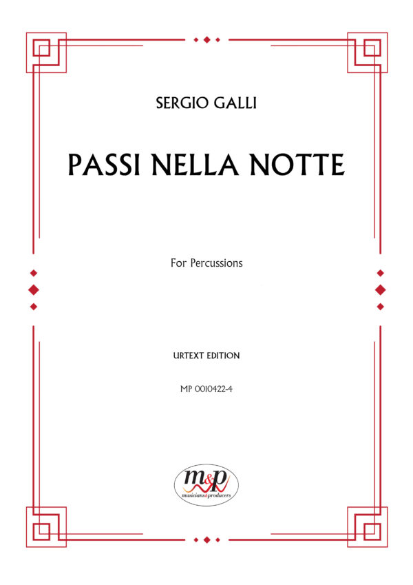 Passi nella notte_Percussioni